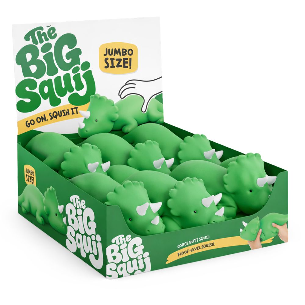 The Big Squij Dino jumbo slow-rise squishy β view 3
