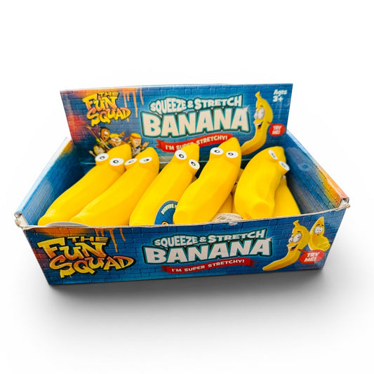 Banana Squeeze Squishy Stretchy Toy