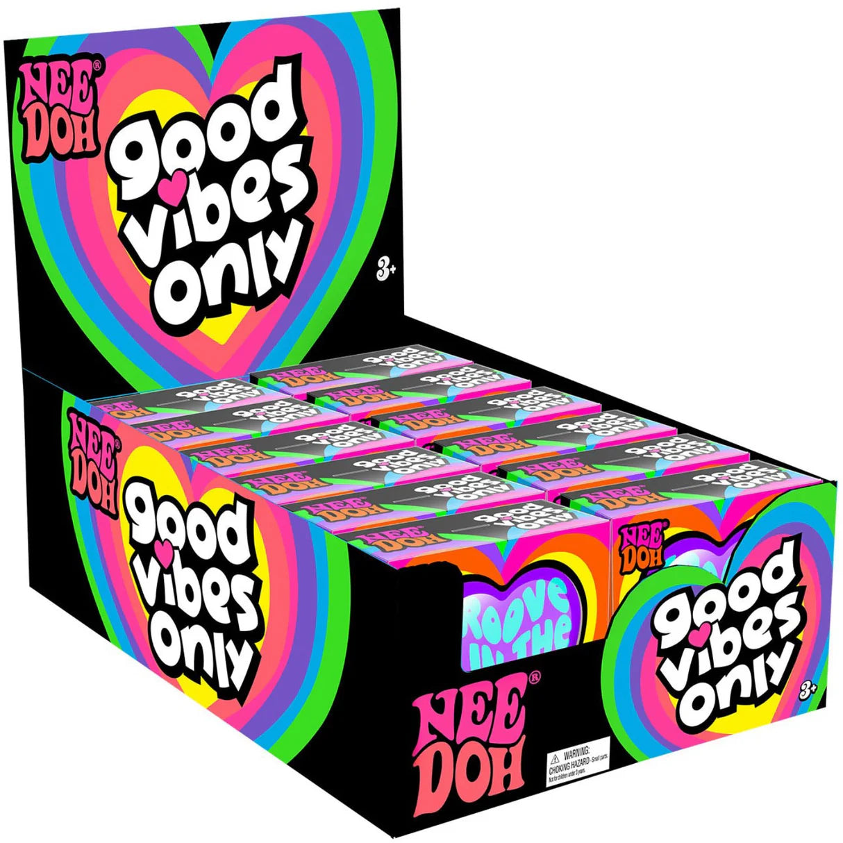 NeeDoh Good Vibes Only Squishy Stress Ball