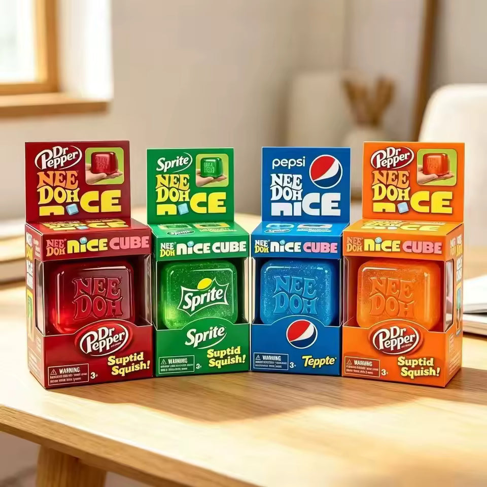 Limited Edition Fanta, Sprite, Dr Pepper & Pepsi Squishy Fidget Stress Toy – alternate view 5