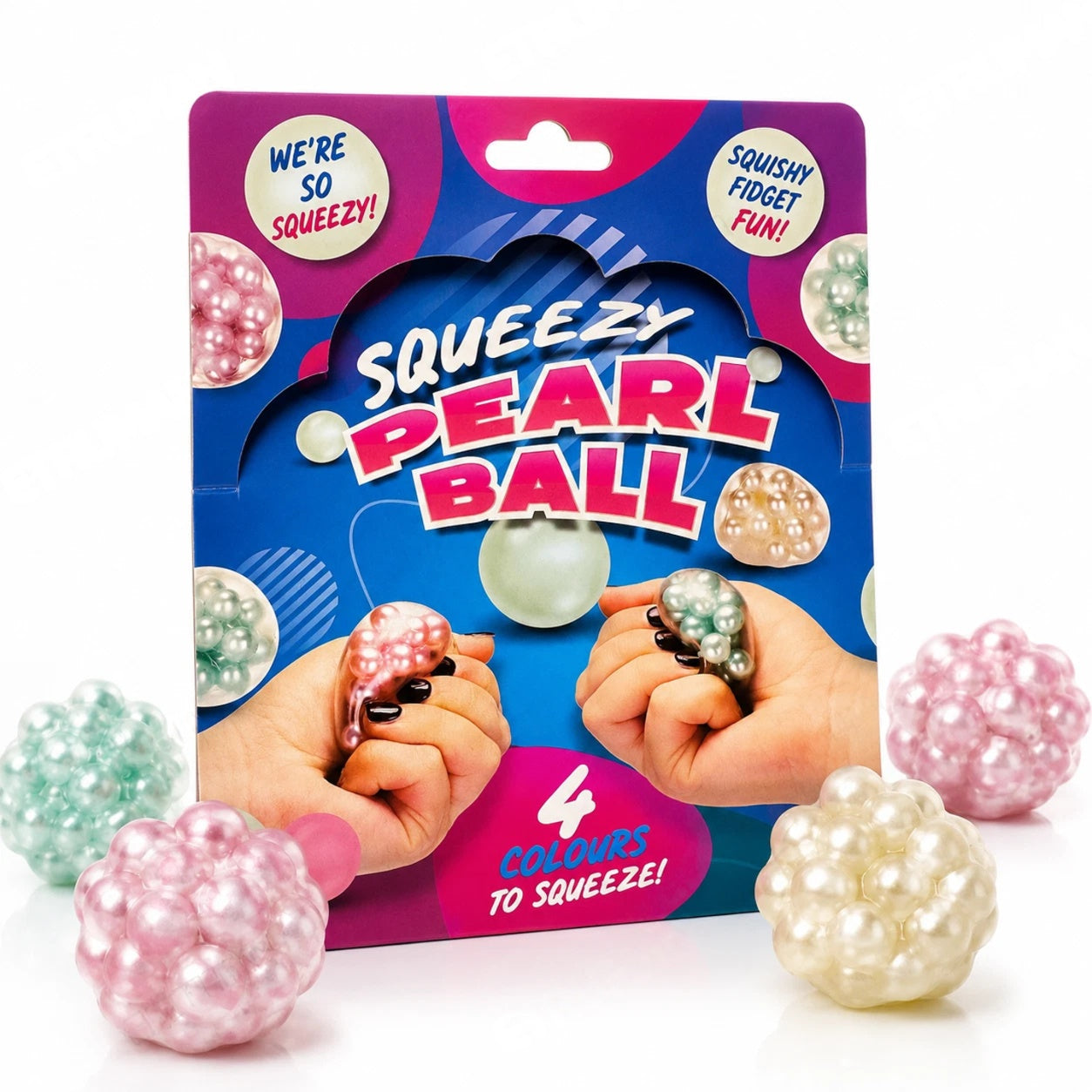 Squeeze Pearl Ball Squishy Fidget Toy