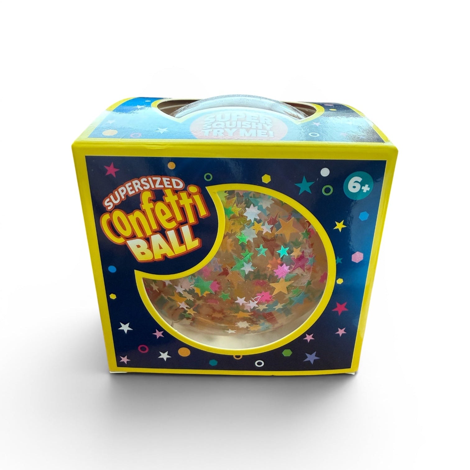 Supersized Confetti Ball Stars Squishy