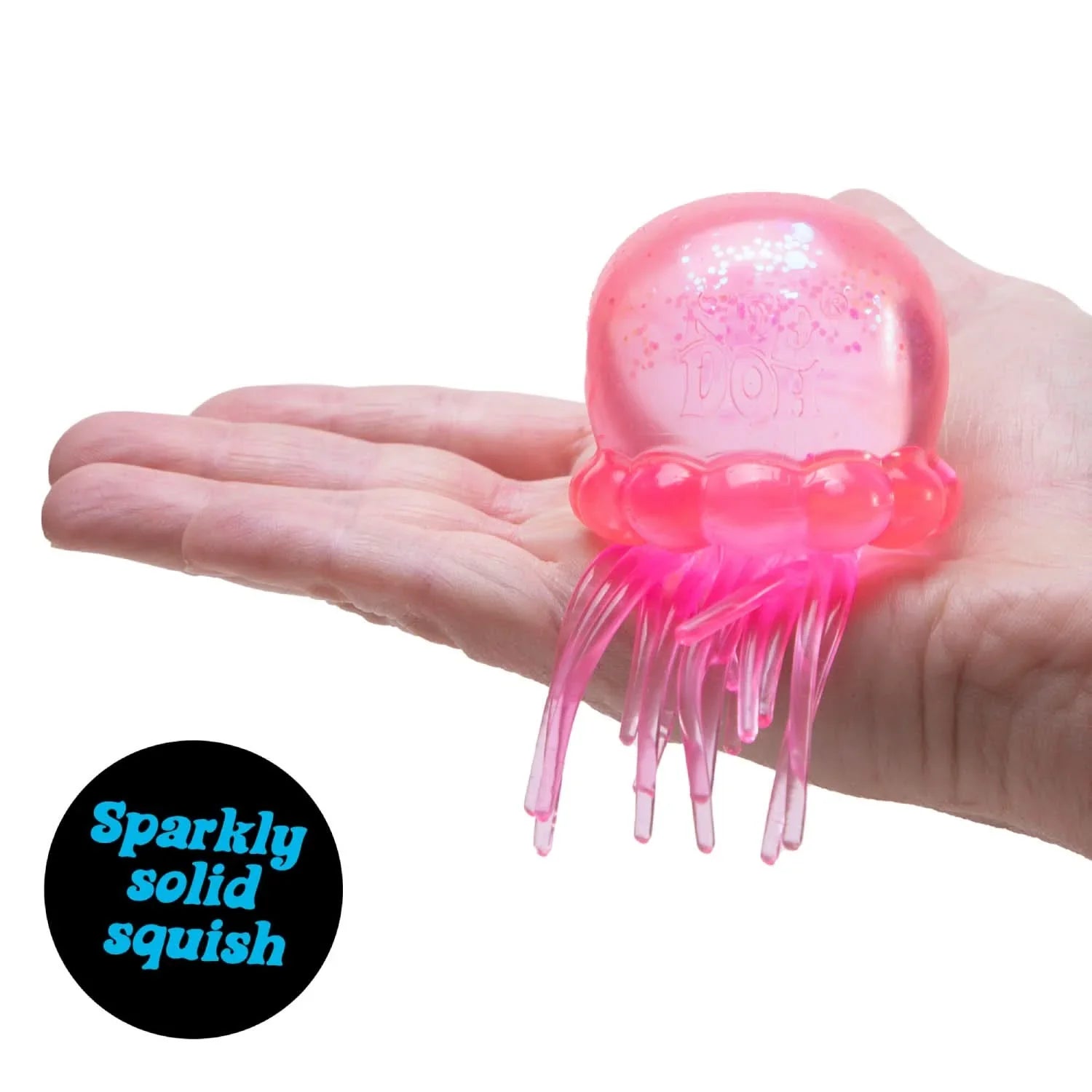 NeeDoh Jelly Squish in Pink