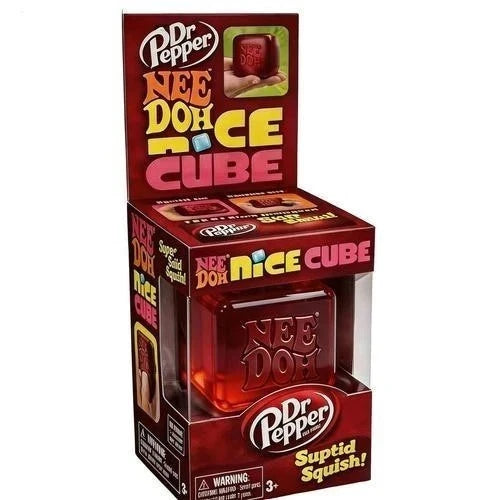 Limited Edition Dr Pepper Nice Cube Squishy Stress Relief Toy
